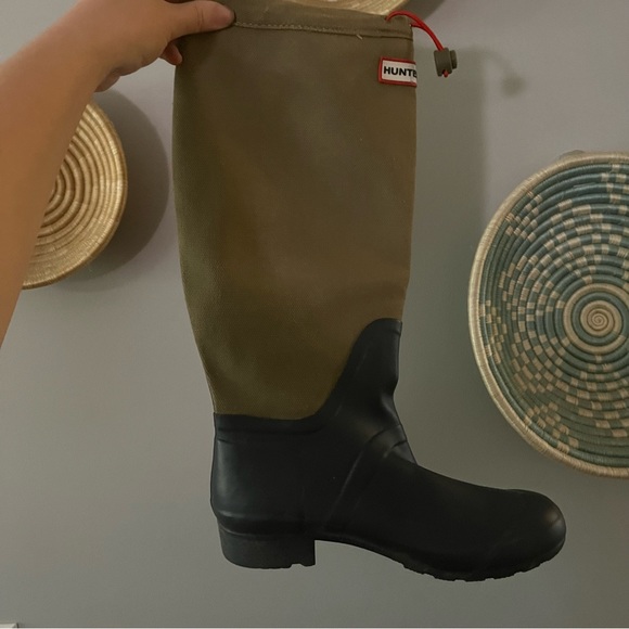 Rare Hunter Canvas rain/duck boots. - Picture 3 of 6